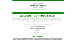 Desktop Screenshot of optimumsales.net
