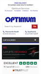 Mobile Screenshot of optimumsales.co.uk