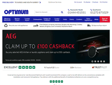 Tablet Screenshot of optimumsales.co.uk